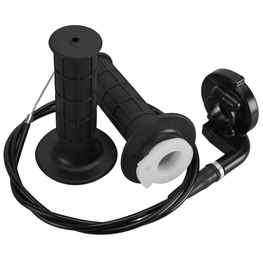 

22mm Motorcycle Scooter Mini Dirt Bike ATV Quad Handlebar Grip Twist Throttle Accelerator Handle Grips Cable Set 7/8'' Universal