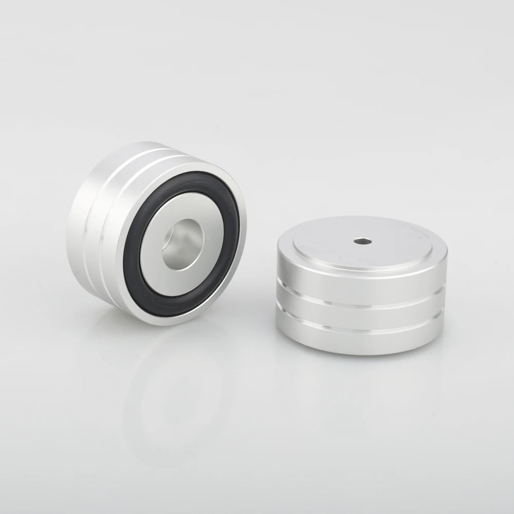 40x2 0 мм Φ базовый Коврик, алюминиевая изоляционная подставка, поворотный стол, DAC усилитель, шасси акустические шипы Feet, золотистый, серебристый, черный