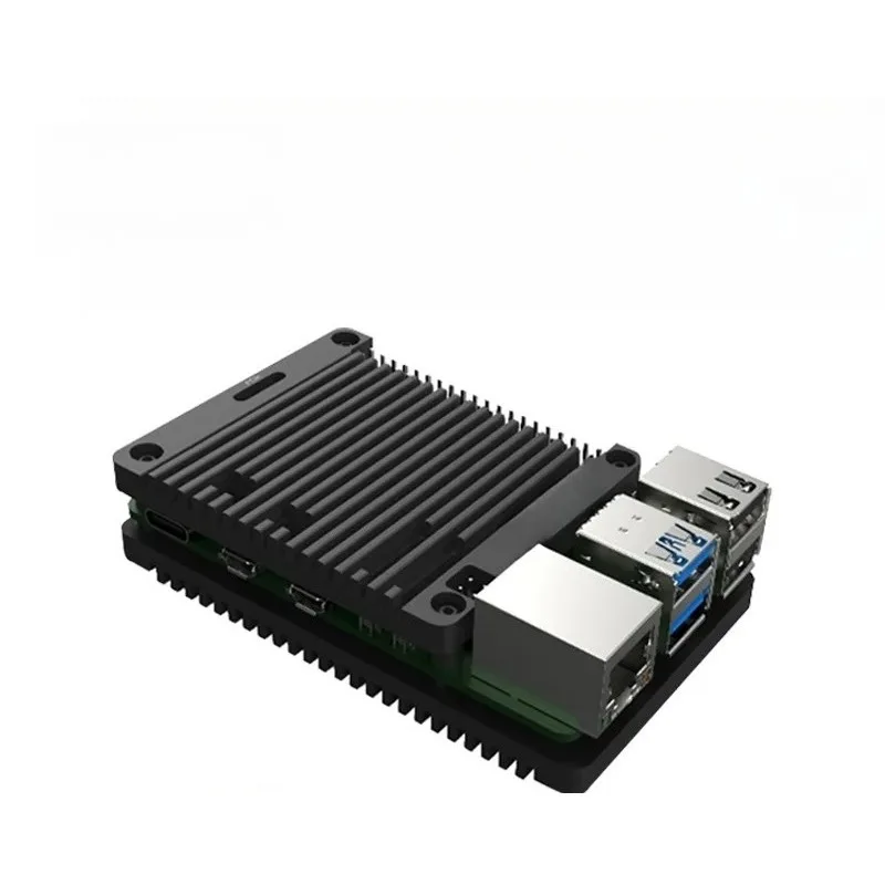 pi5-passive-cooling-open-aluminum-cnc-chassis-reducing-the-temperature-of-the-circuit-board-by-to-15-°-c-fanless-design-no