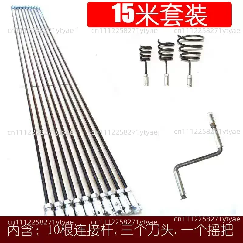 Suitable for Hand-cranked Sewer Dredging Steel Brazing Rod Municipal Manhole Pipe Dredger Manual Artifact Main Pipe Pass