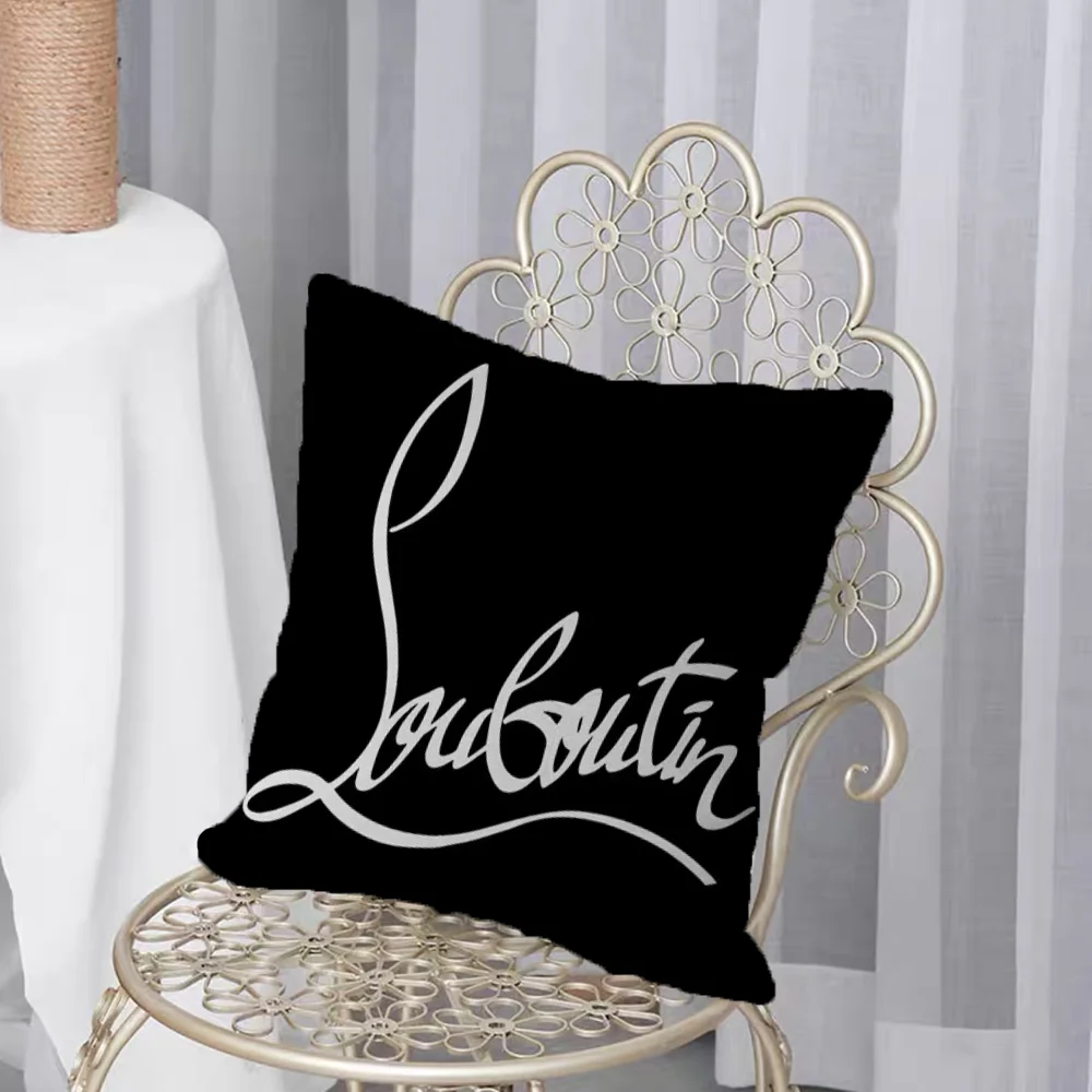 Decorative Pillowcases C-Christian L-Louboutin Cushion Cover 50x50 Pillow Cover 45x45 Cushions Covers Covers for Bed Pillows