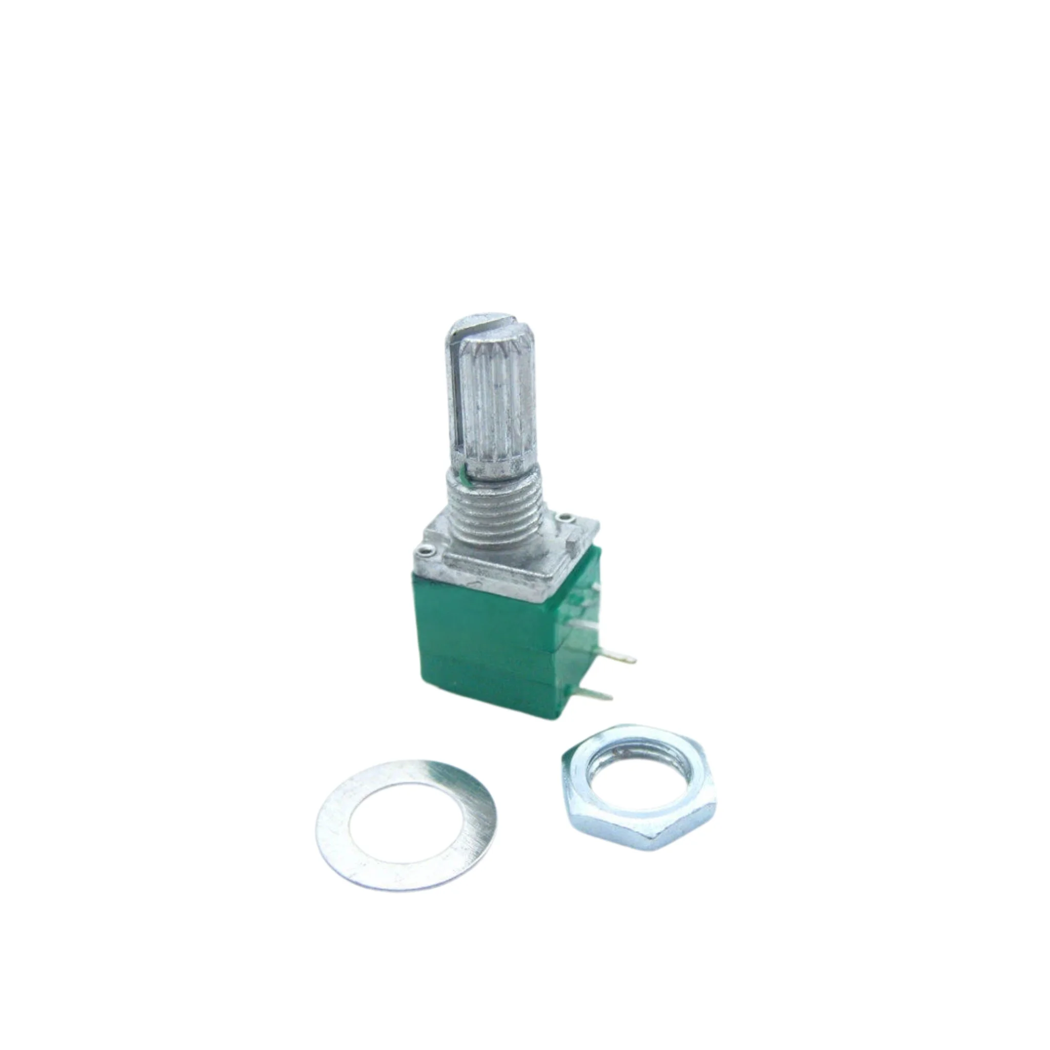 RK097 Volume Potentiometer 3 5 6 8 Pin Single Dual Gang B5K 10K 20K 50K 100K Adjustable Resistor for Audio Volume Control