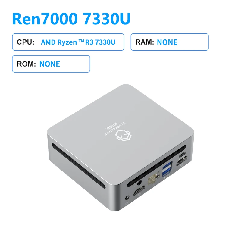 New AMD Ryzen3 R3 7330U MINI PC Windows 11 4Cores 8Threads DDR4