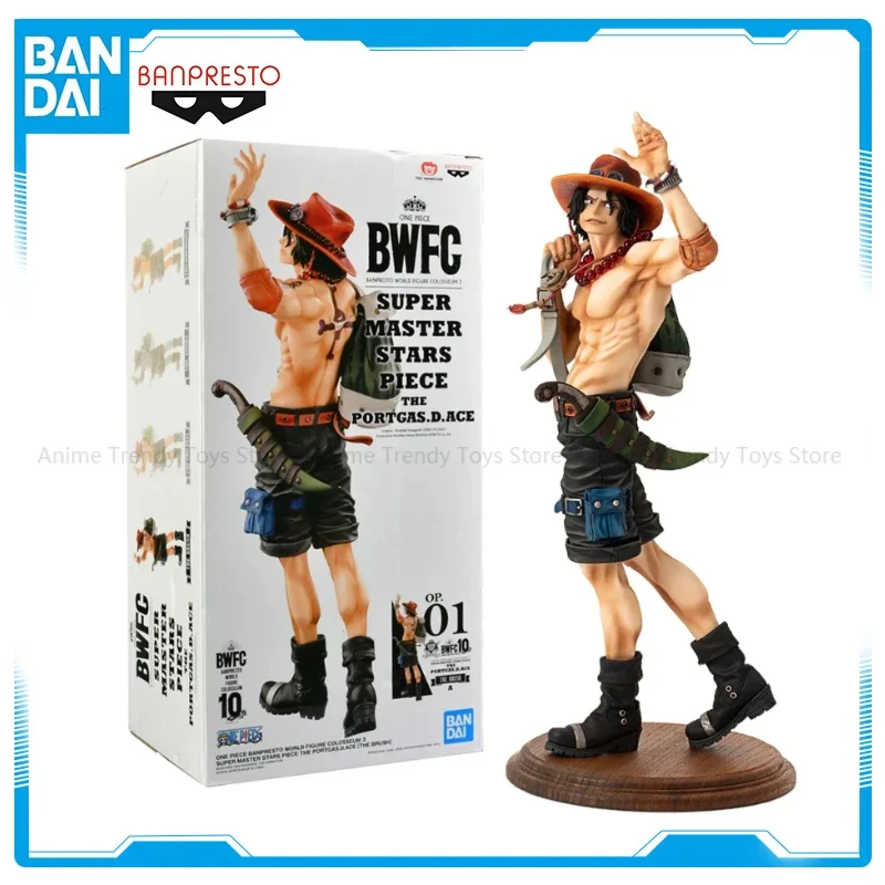 

In Stock Anime One Piece Portgas D Ace Figure BWFC World Colosseum 10th See You Again Wave Zoukei Ou Action WY