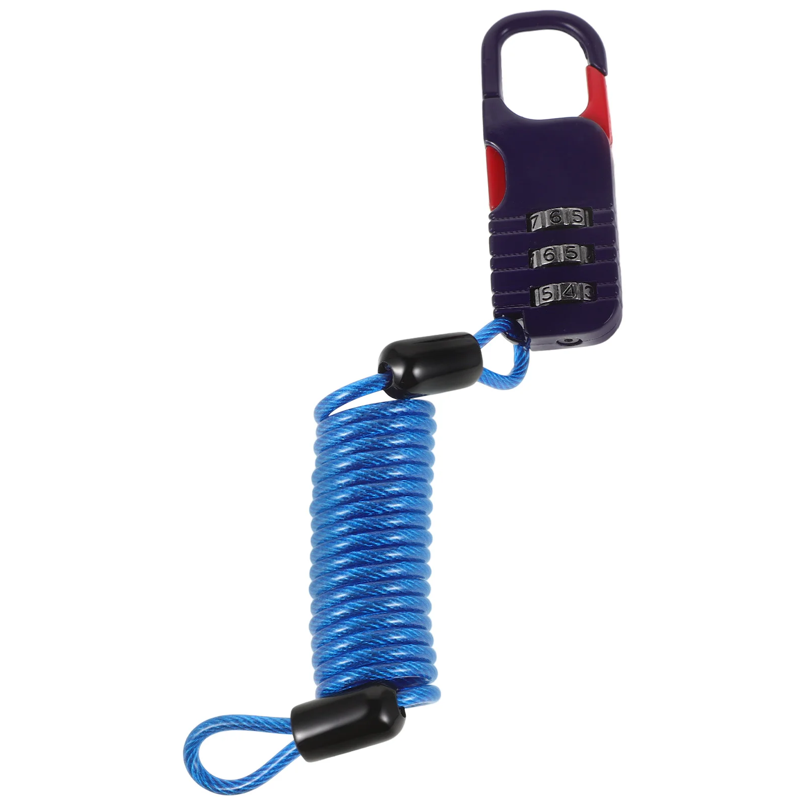 

s Motorcycle Lock Durable Steel Cable Password Anti Theft Bike Luggage Handlebar Seat Travel Security Lightweight