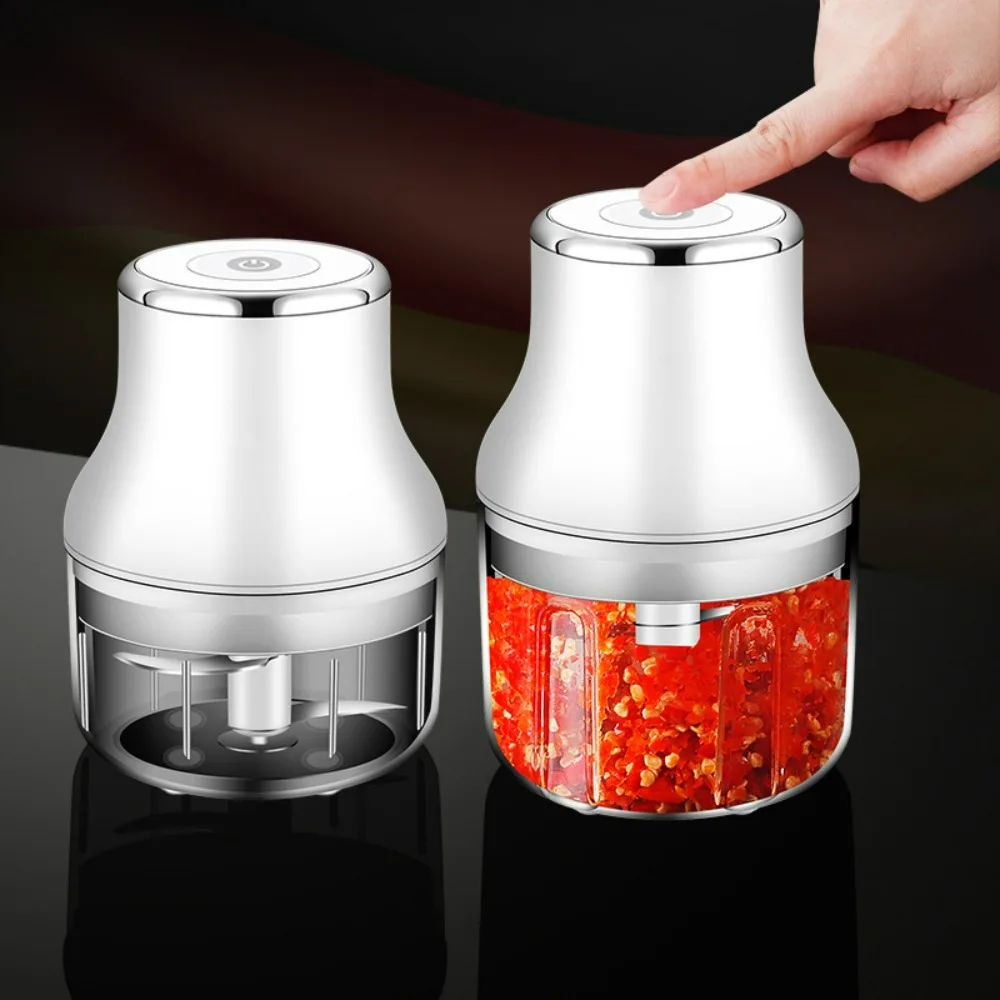 Electric Garlic Chopper Vegetable Chopper Meat Grinder Kitchen Kids Complementary Mixer Kitchen Food Processor Kitchen Tools