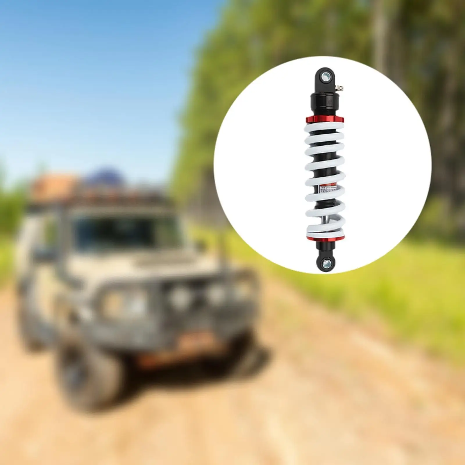 

11.4inch 290mm Rear Shock Absorber Sturdy Hydraulic Shock Absorption for Dirt Pit Bike Road Bike ATV Go Kart Direct Replace