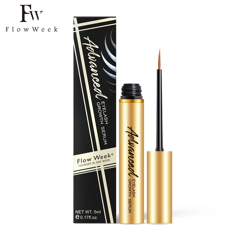 Flow Week Eyelash Growth Serum 5ml Lash Enhancing Serum Advanced Lash Enhancing Treatment Longer Fuller Thicker Lashes