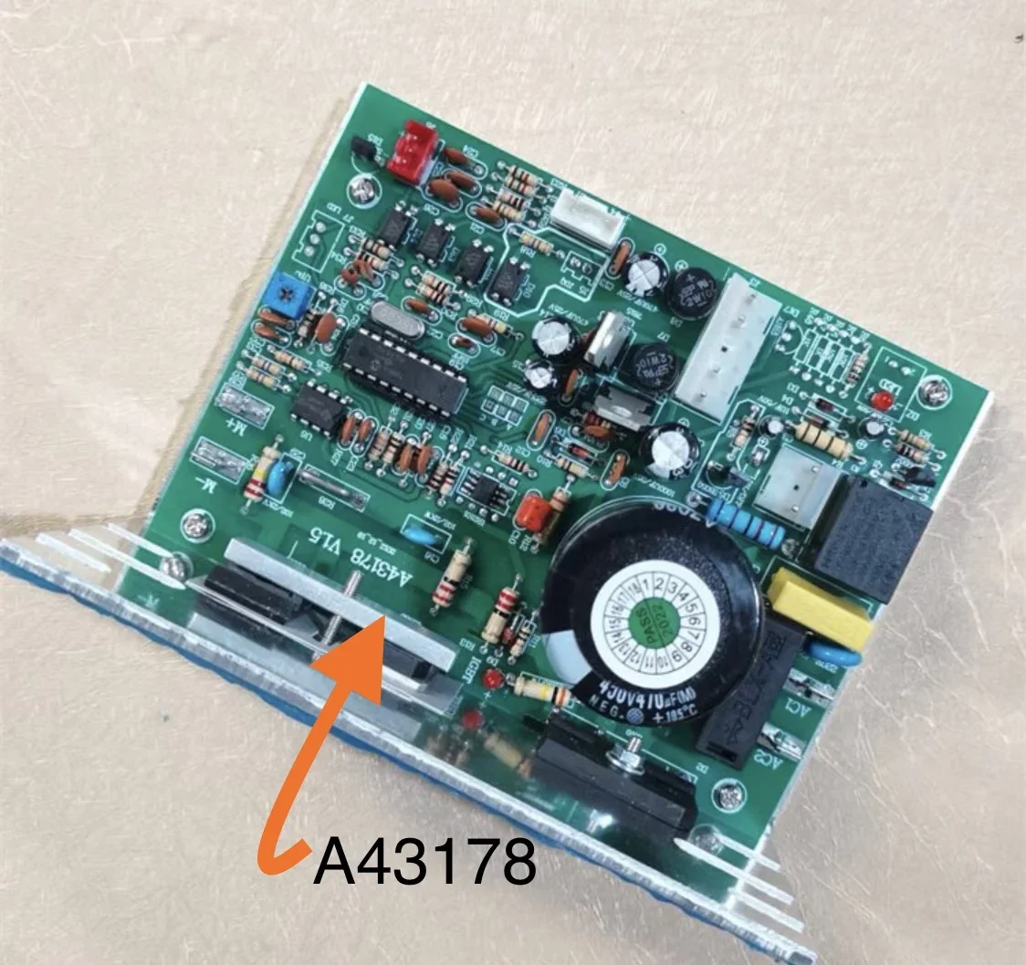 Imagem -02 - Motor Velocidade Controller Driver Board Zy03wyt A43178 Placa-mãe Esteira Geral Placa de Alimentação Rb3203 Rb3205
