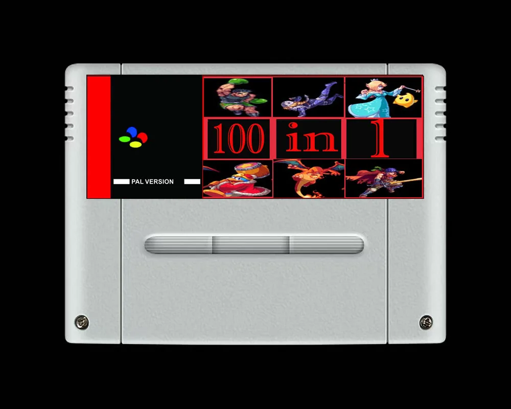 Super 101 en 1 Versión USA o EUR, Cartucho de Videojuegos con Juegos como Castlevania Dracula X IV, Contra III, Final Fight