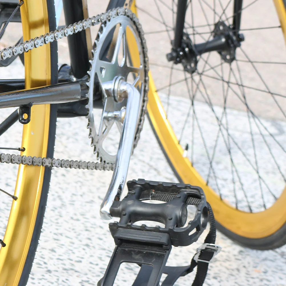 

2pcs Adjustable Footrest Sports Bike Pedal Straps Anti-Slipping Universal Fit Exercise Bike Accessories Replacement Straps For