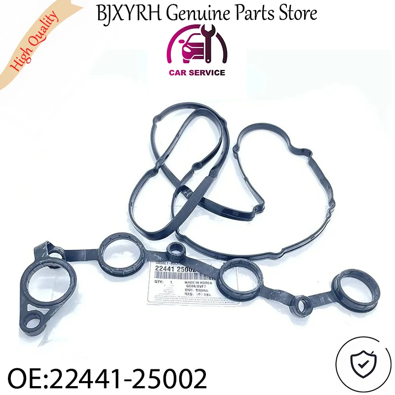 2244125002 high quality Valve Cover Gasket for Hyundai Sonata 2005-2010 Kia Rondo 2007-2009 Optima 2005-2009 OEM 22441-25002