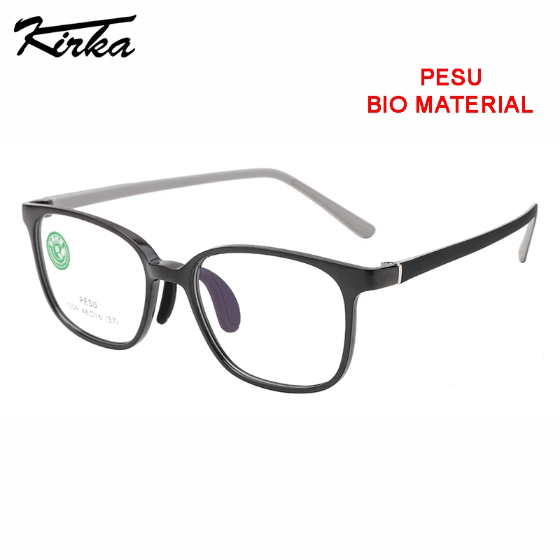 

Kirka Children TR90 Square Crystal Colors Frames Flexible Crystal Nose Pads Optical Frames Kids Eyewear Eyeglasses 7009