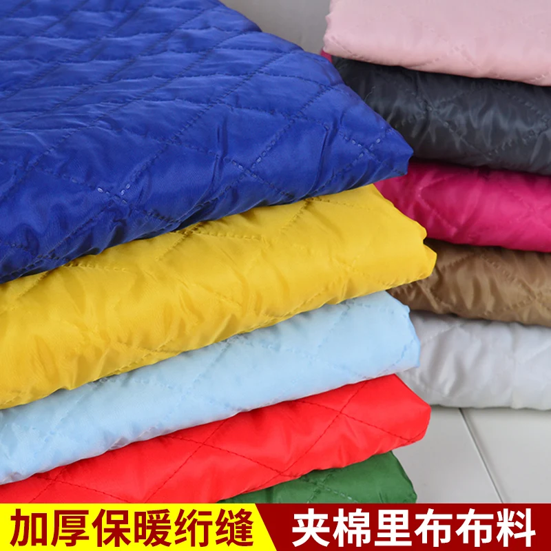 150x50cm Autumn and Winter Thickening Quilted Fabric，making Clothing Lining Composite Handmade Cloth