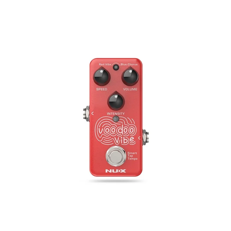 NUX NCH-3 Voodoo Vibe Pedal Electric Guitar Effects 2 Models Chorus  Vibrato Modes Smart Tap Tempo Guitar accessories