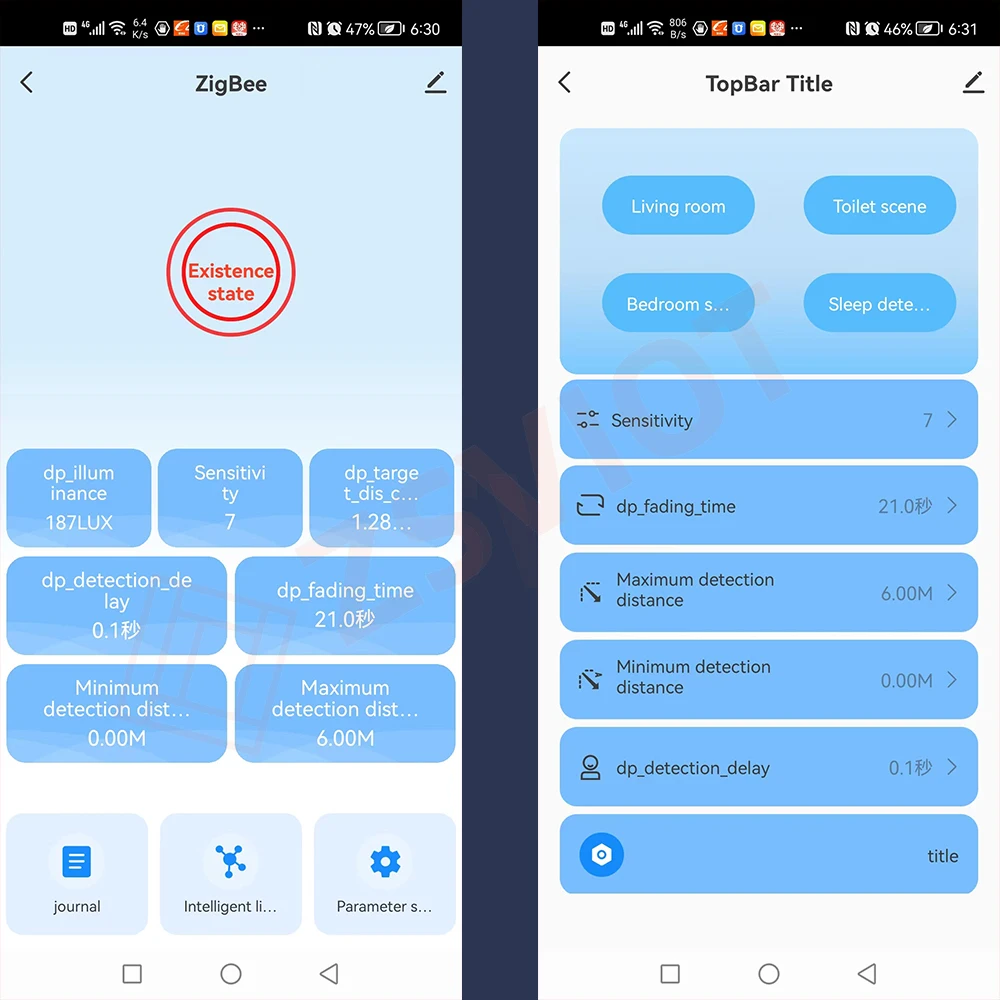 Nuevo Detector de presencia humana Tuya WiFi/ZigBee, Sensor de detección de Radar mmWave, luminosidad de luz, función 2 en 1,