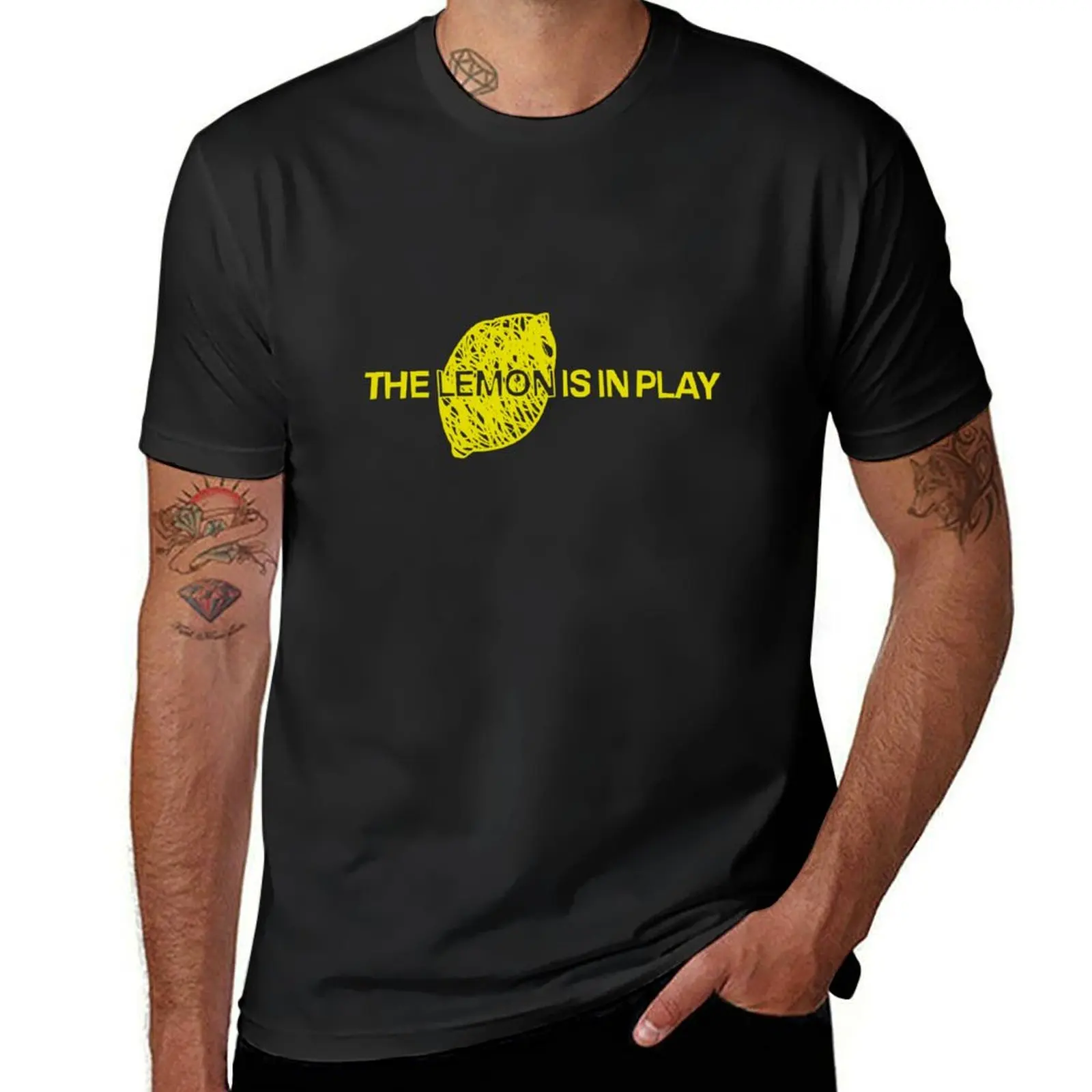 The Lemon is in Play T-Shirt customs Blouse blacks boys whites mens t shirts