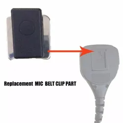 Walkie Talkie Replacement Belt Clip For Two Way Radio Remote Speaker Microphones