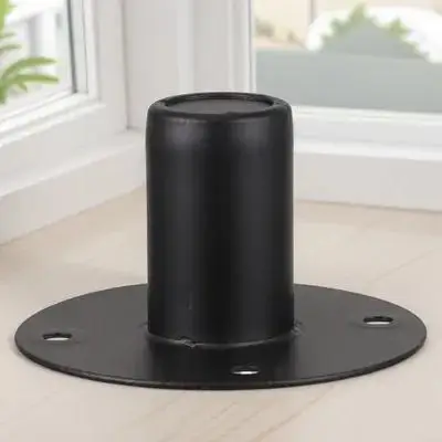 

Heavy Duty Speaker Stand Metal Mounting Bracket Adjustable Height Speaker Base Tray Universal Pole Support for PA Cabinet