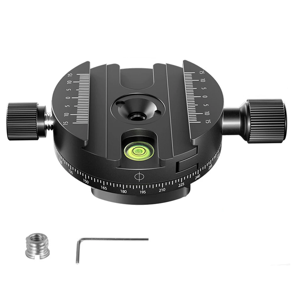 Ballhead Mount Quick Release Clamp For Studio Photography Swift Locking Lever Adjustable Compatibility Lightweight 4.83oz
