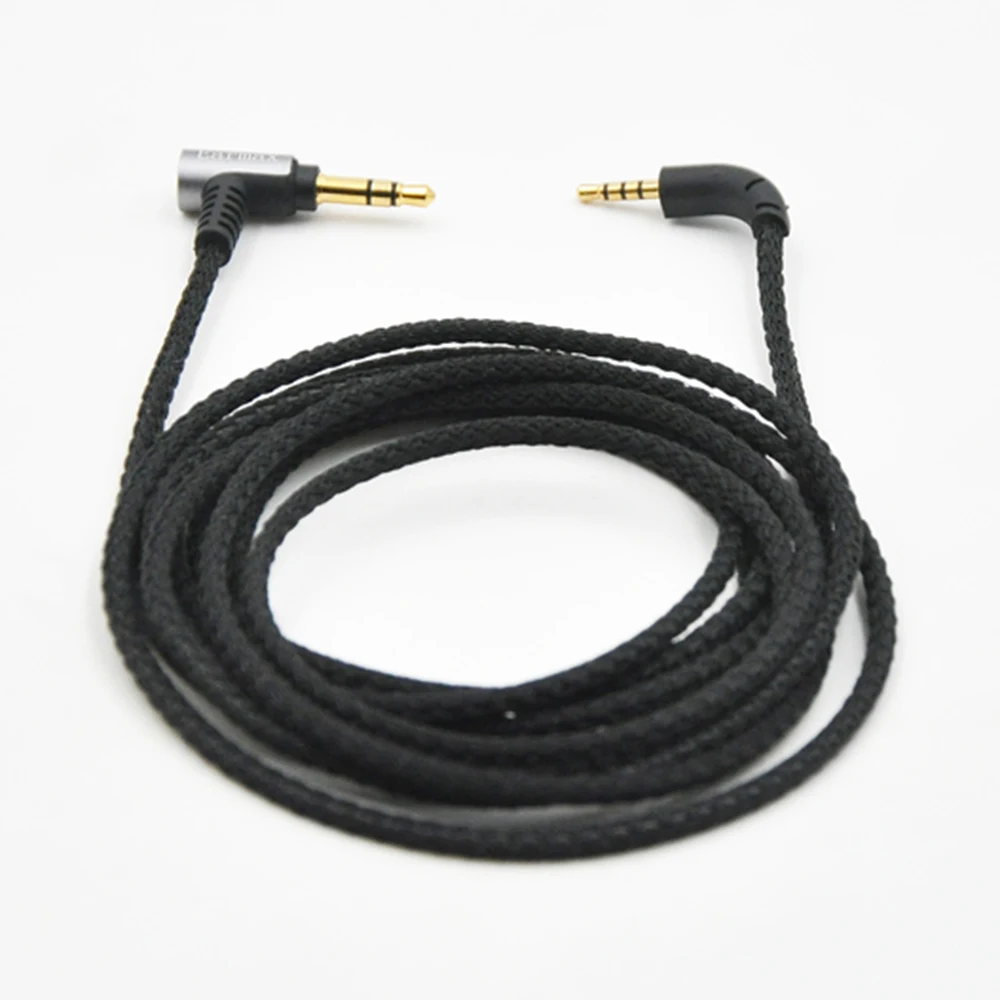 Earmax OFC Replacement Aux 3.5mm Nylon Braided Cable Extension Cord Wire For Bowers & Wilkins B&W P9 P7 Headphones Headsets