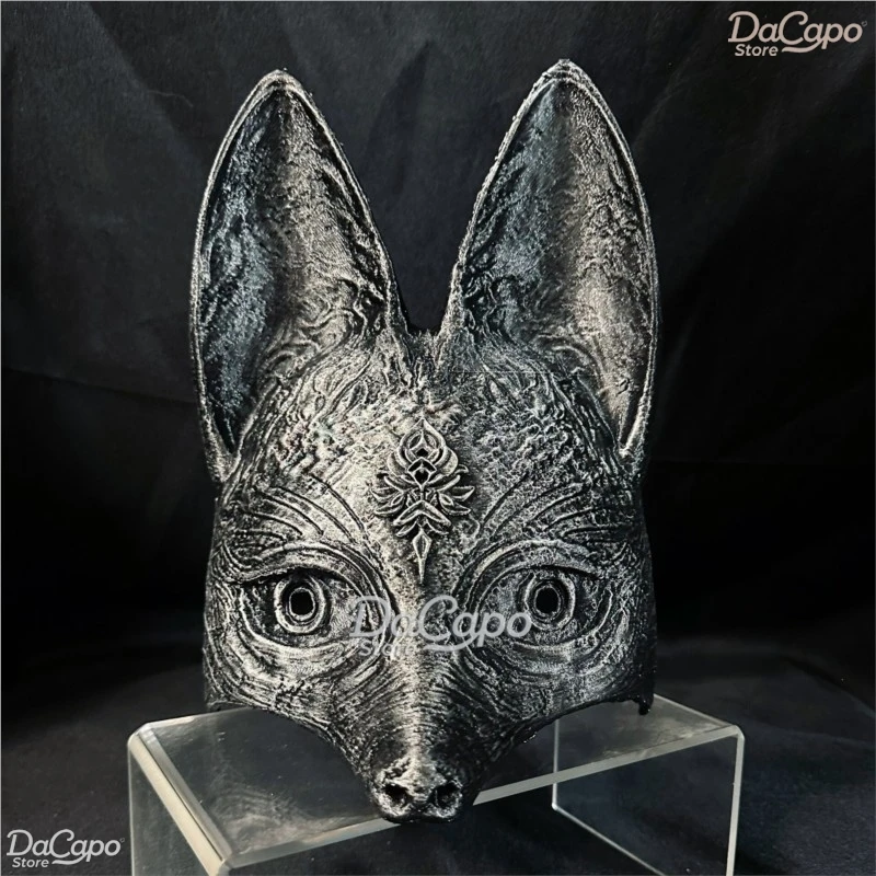 

Игра ужасов, бесшумная воздушная игра Kris Hill Fox Mask, страшная игра, косплей Hinako Shimizu, реквизит для ролевых игр, монстр, Хэллоуин, жесткий, мягкий, 2 стиля