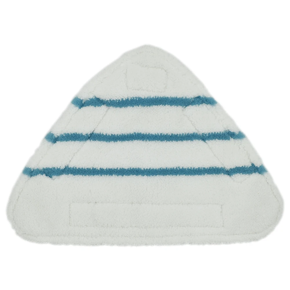 แผ่นไม้ถูพื้นสำหรับเปลี่ยนผ้าซักได้สามเหลี่ยมแผ่นรองหัว Kain Pel Microfiber พื้นอุปกรณ์สำหรับไม้ถูพื้นไอน้ำ3ชิ้น