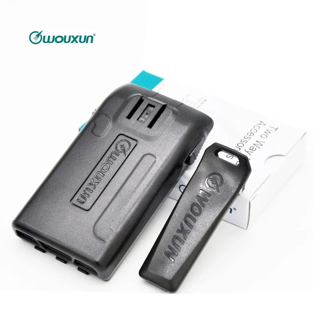 

WOUXUN Battery Shell Case & Belt Clip for KG-UVD1P KG-UV6D KG-UV5D KG-UV3D KG-669 699E KG-703 KG-810 HAM Radio Accessory