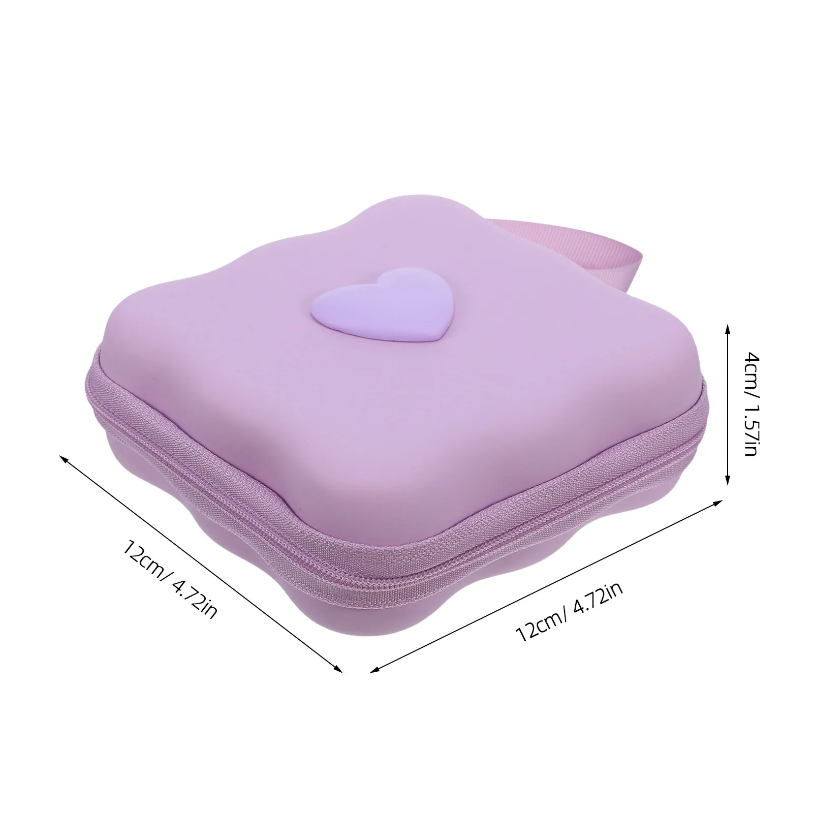 Compact Sanitary Napkin Pouch for Purse Small Period Bag for Teen Menstrual Pad Organizer Eva Material Waterproof Privacy