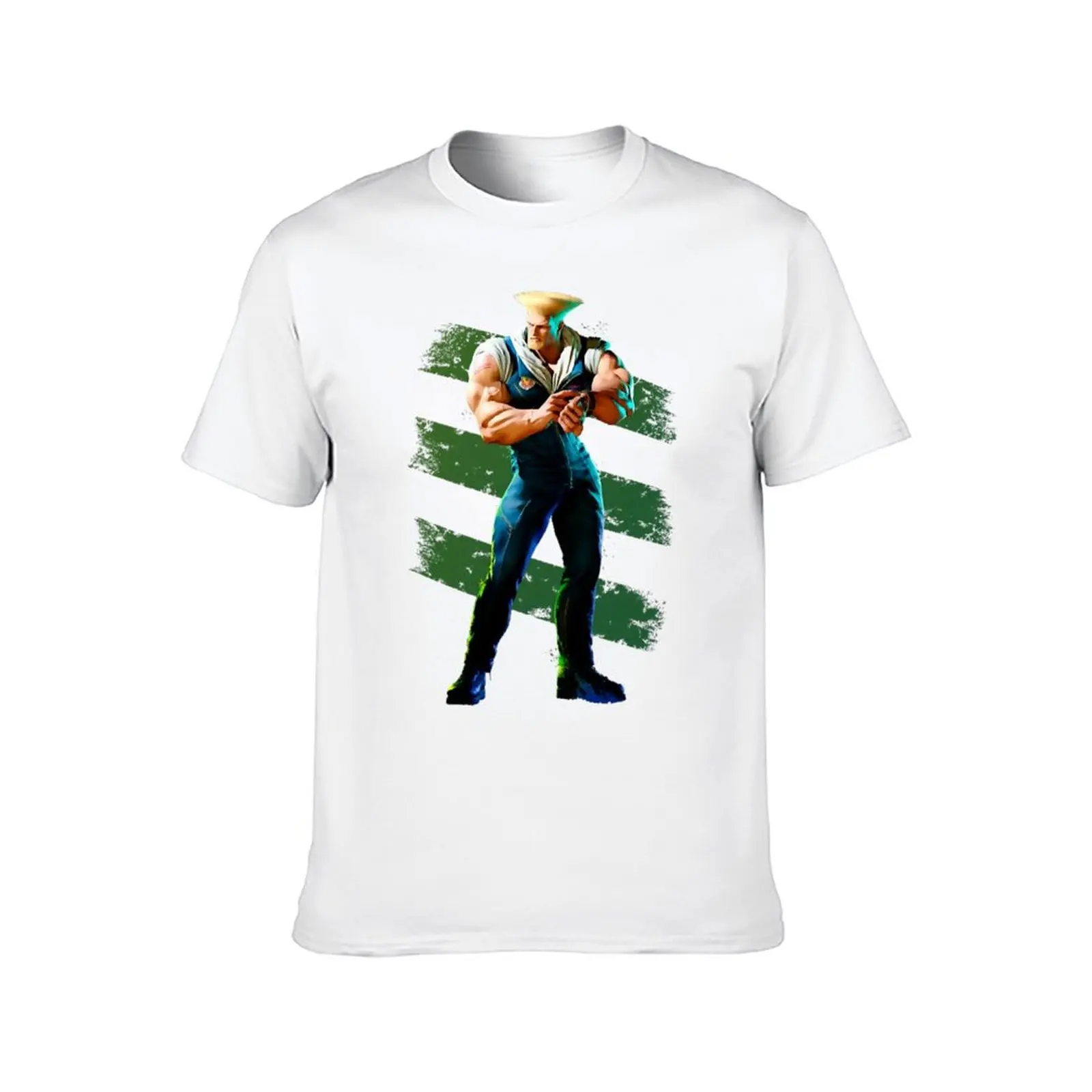 Street Fighter 6 Guile T-Shirt summer tops tshirts personalised graphic t shirt vintage t shirts for men