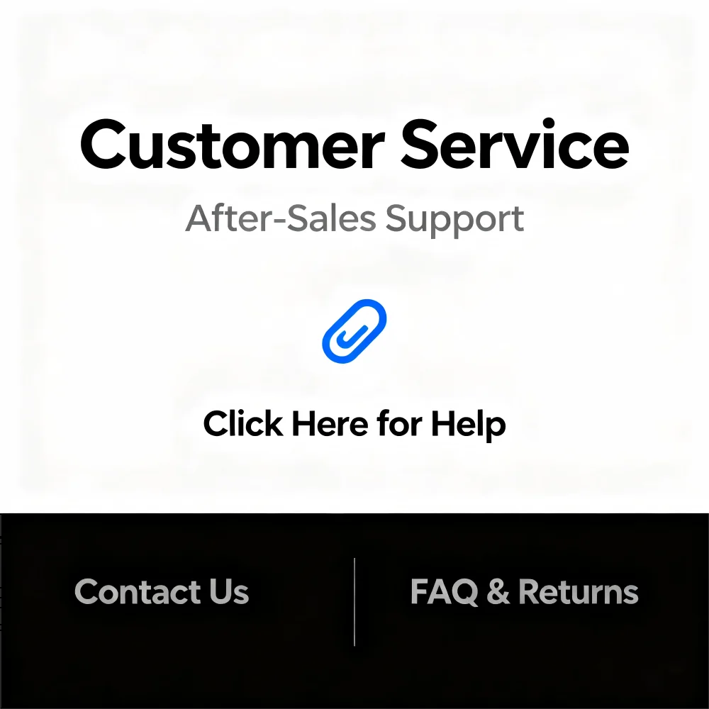 

Ссылки послепродажного обслуживания для поддержки клиентов.