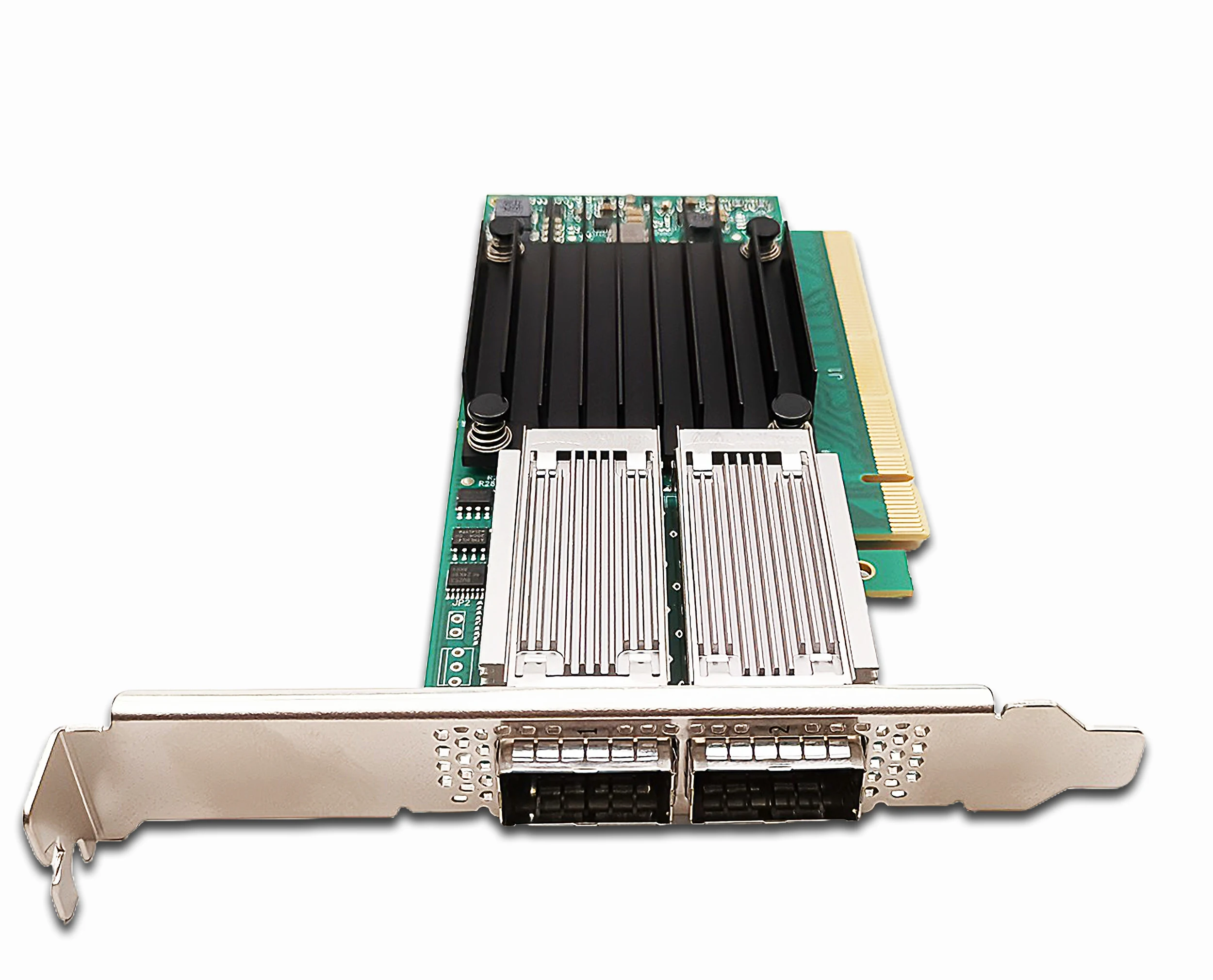 Nouveau serveur réseau 100G Mellanox ConnectX-4 EDR + 100GbE MCX456A-ECAT VPI MF iBand Adaptateur touristes QSFP28 Port 100Gb Alfred PCIe * 16