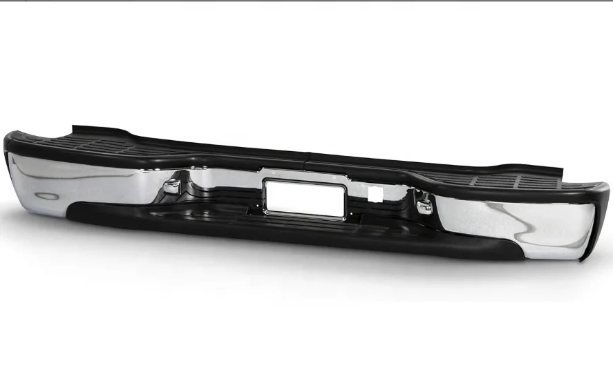 Good NEW Complete  Chrome Rear Bumper set  for 2000-2006 Chevy Tahoe Suburban GMC Yukon XL