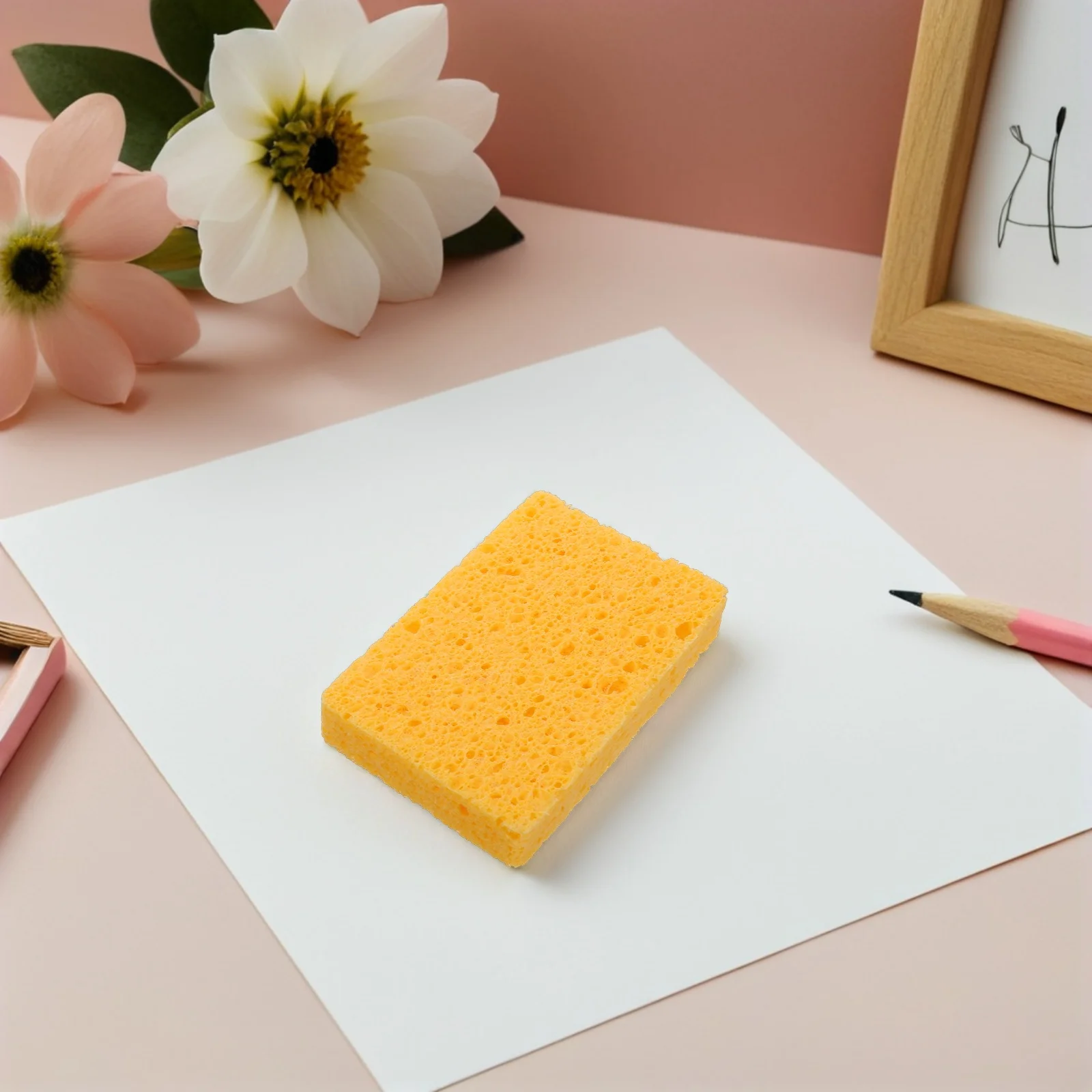 8 قطعة اللوحة الإسفنج عالية الامتصاص للألوان المائية الغواش الحرفية مزج الملمس جدار إصلاح دريوال سقف أدوات الرسم