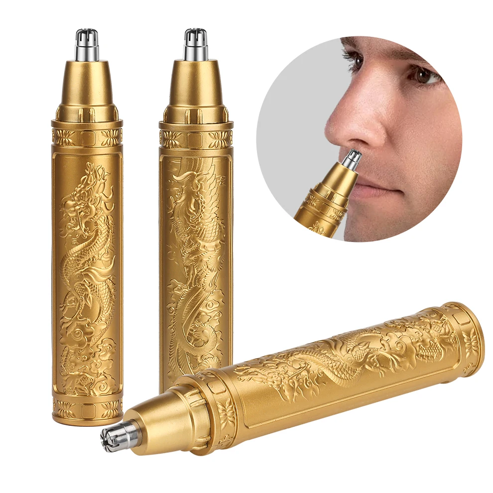 

Portable USB Rechargeable Facial Hair Trimmer Electric Razor Shaver Nose Ear Hair Removal Trimmer for Men