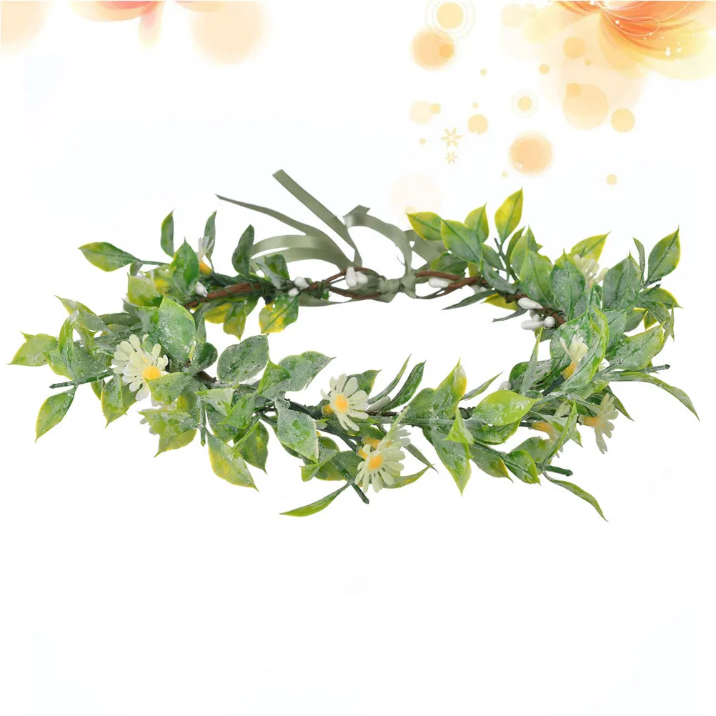 

1Pcs Leaf Headwear Stylish Flower Hairband Delicate Headdress for Women Performances Weddings Parties Photography Festival Wear