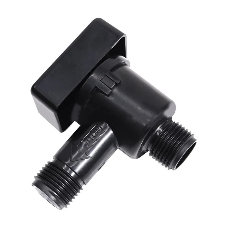 BHBD-571-VAC-CHK-A RV Vacuum Breaker เช็ควาล์ว,Camper RV สีดําถังเช็ควาล์วสีดํา