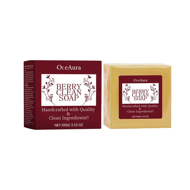 OceAura Skin Care Soap Gently Cleanses And Moisturizes Body Skin Pores Soothing Bath Body Soap