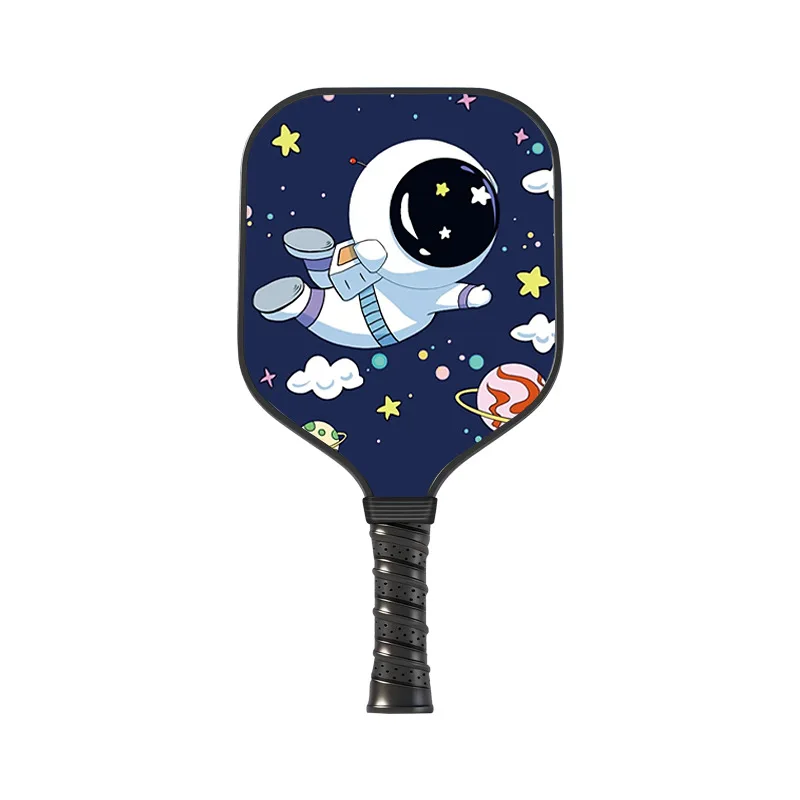 2026 Hot Cartoon Pickleball Professional Glass Fiber Small Pick Racket Interactive Outdoor Sports Leisure Hobby Pickleball 2