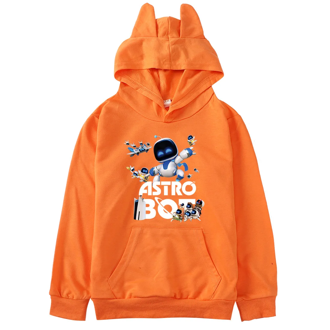 New ASTRO BOT Hoodie Kids Astros Playroom Sweatshirt Teena Boys Fashion Streetwear Baby Girls Pullover Coats Children Clothing