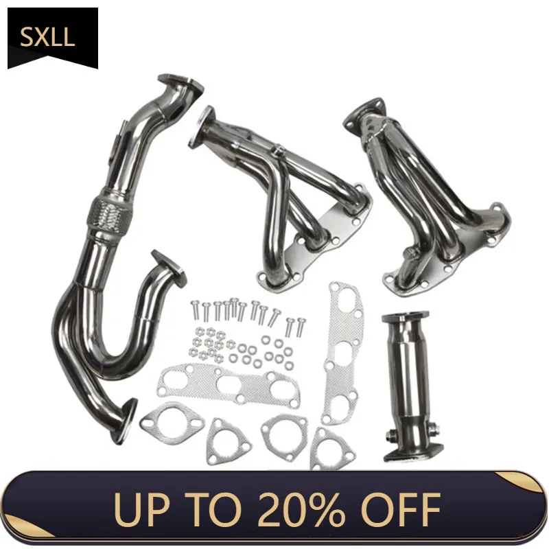 

SXLL2002-2006 V6 3.5L Manual Model Exhaust Manifold Header Gasket Kit Header Exhaust Manifold VQ35DE T304