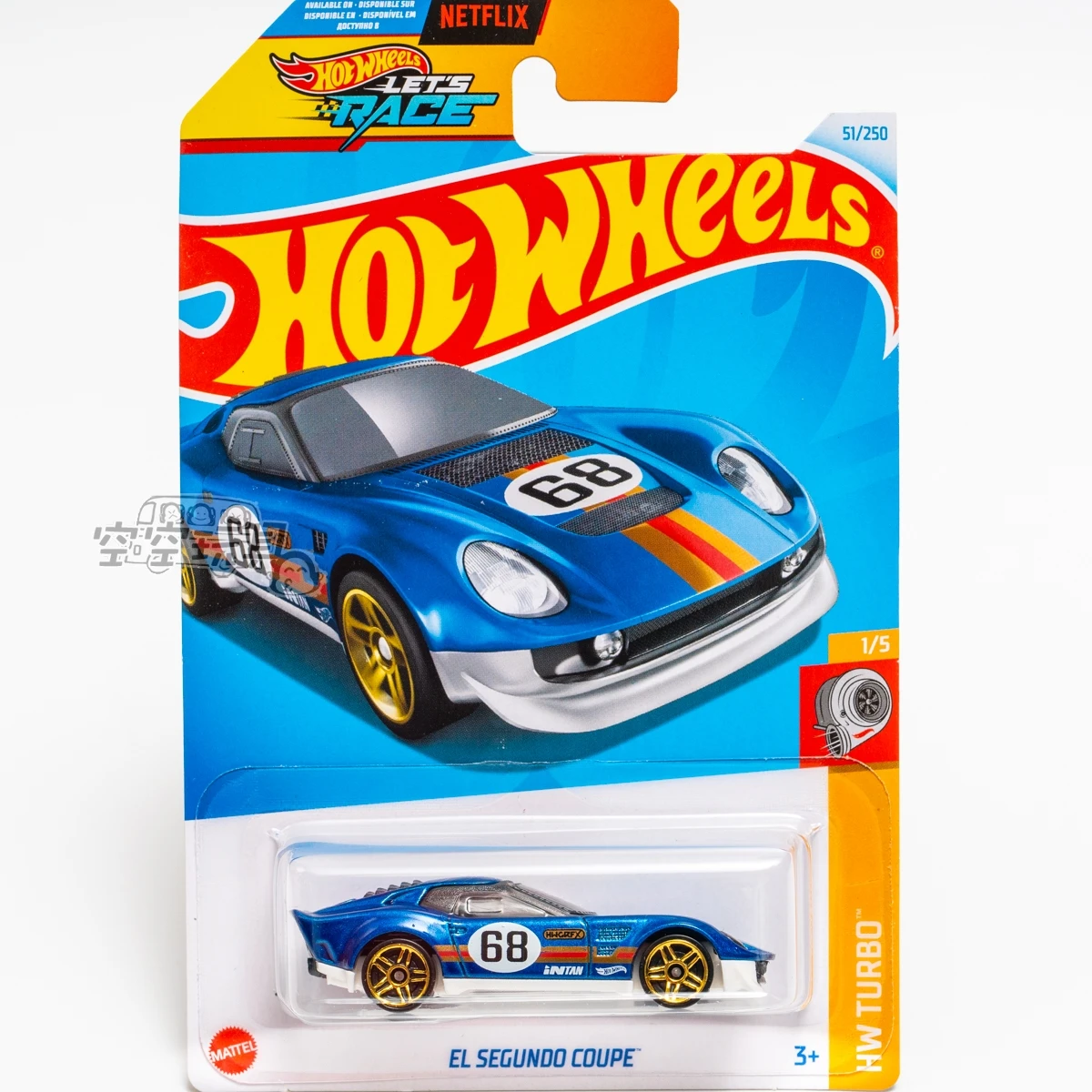 

Mattel Hot Wheels Car Let's Race EL SEGUNDO COUPE Diecast 1/64 Toys Boys HW TURBO Vehicles Models Collection Birthday Gift