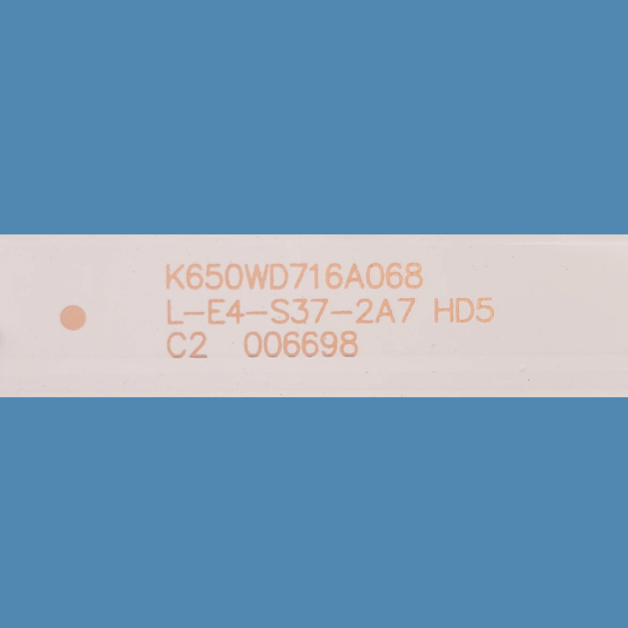 LED Strip for TV 65PFF5455 4708-K65WD8-A1213K01 K650WD716A068 L-E4-S37-2A7 HD5 C2 006698 12pcs=1set 4708-K65WD8