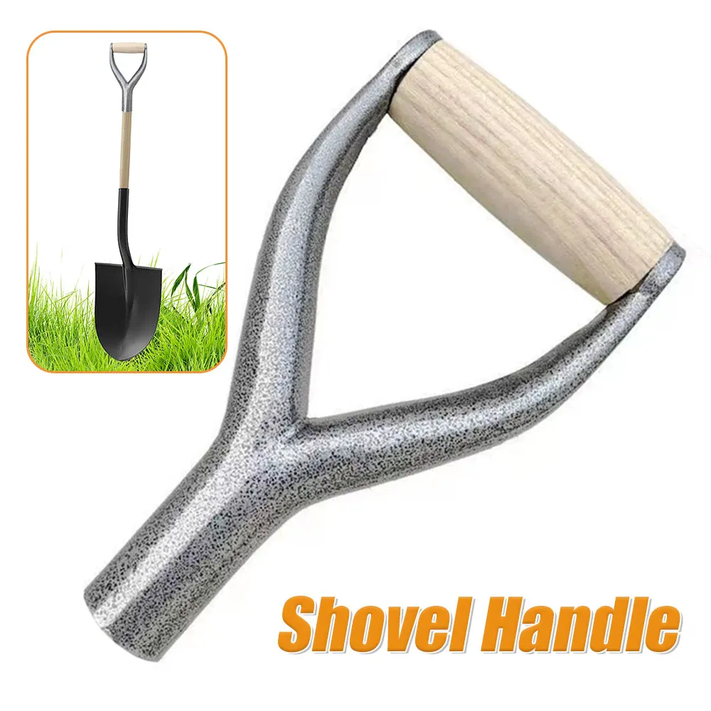 

Y-образная лопаточная ручка, простая установка, верхняя ручка для лопаты для снега, многоразовая лопата, замена Y-образной ручки для лопаты для снега, копания, грабляжа