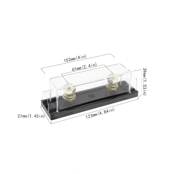 Fusibile a lama bullone automobilistico 32V 30A 35A 40A 50A 60A 80A 100A 120A 125A 150A 175A 200A 250A 300A 350A 400A 500A