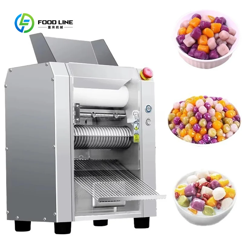 Customized Automatic Mini Tapioca Pearl Gnocchi Taro Purple Potato Ball Boba Making Machine Commercial Machine for Round Candy
