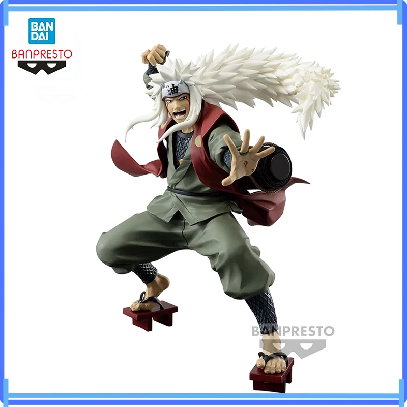 Bandai Original In Stock Banpresto Bfc Naruto Ninkai Taisen Jiraiya Anime Action Figure Model Boxed Toys Ornaments Gift Genuine