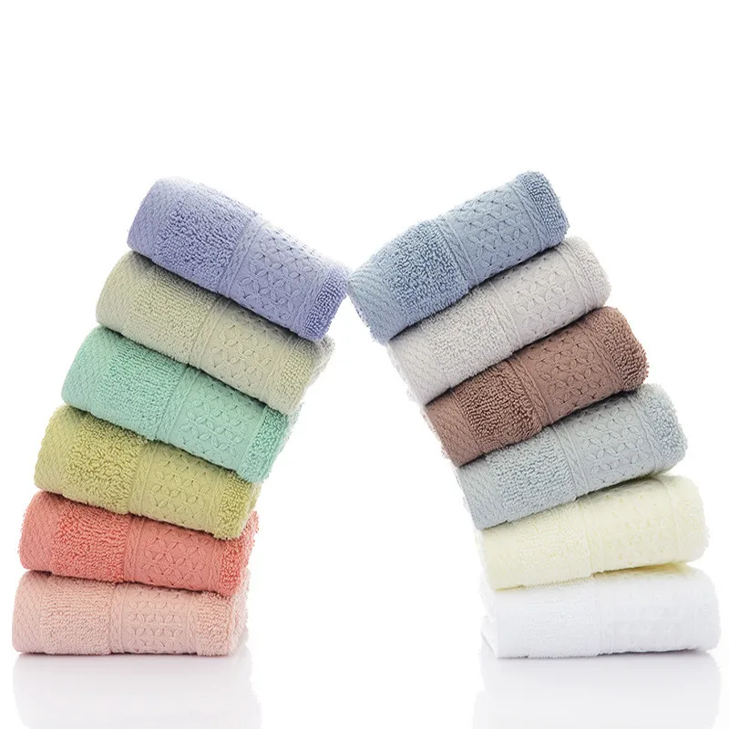 33x33cm 100% Cotton Towel Soft Bath Towel Highly Absorbent Quick Drying Towels Bathroom Hand Towels for Sport Yoga SPA JAF061