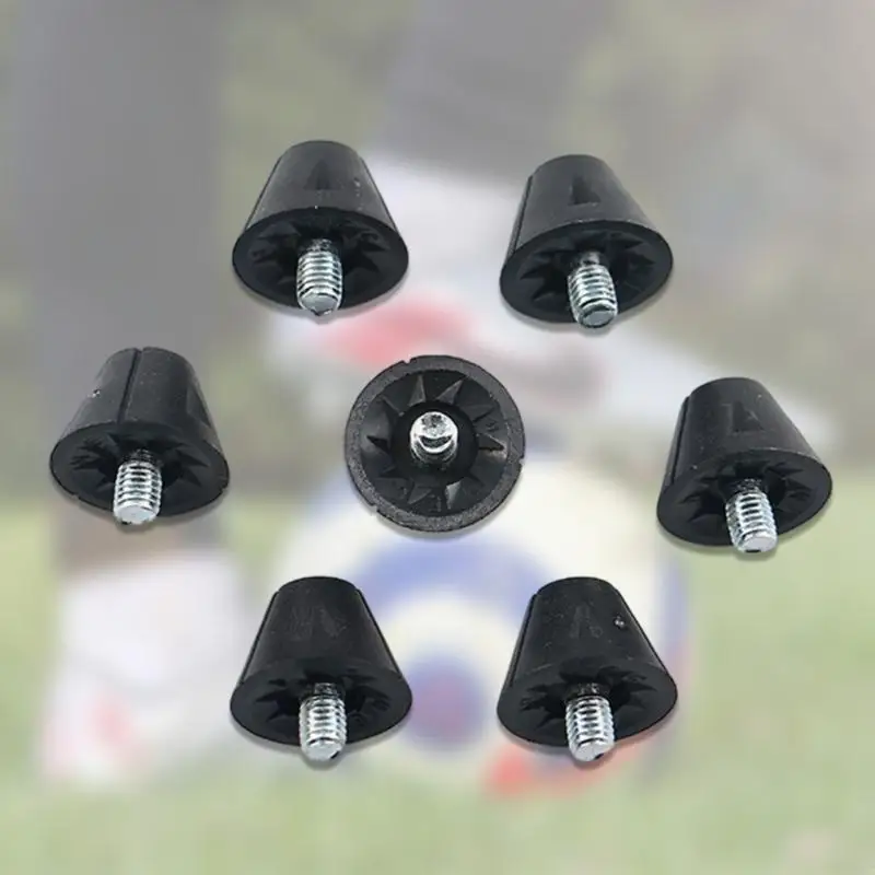 367C 12PCS Soccer Boot Cleats Football Boot Spikes Nylon Football Studs Substituição