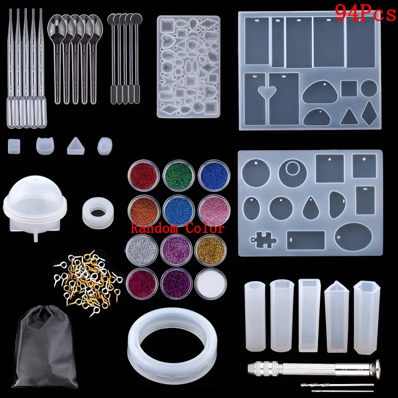 Silicone Molds Kit for Resin Jewellery Making